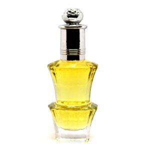 golden kesar (saffron) attar 25ml | artisanal kannauj distillation | pure, alcohol free royal perfume oil